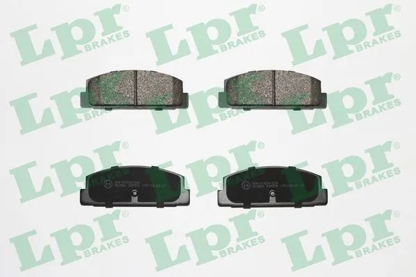 SET PLACUTE FRANA LPR 05P876 - Compatibil cu MAZDA