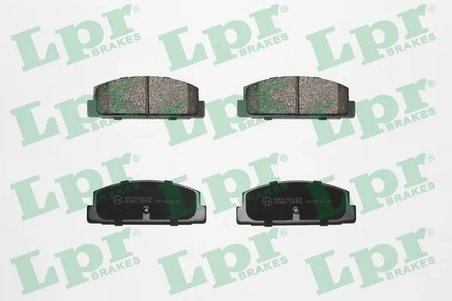 SET PLACUTE FRANA LPR 05P876 - Compatibil cu MAZDA