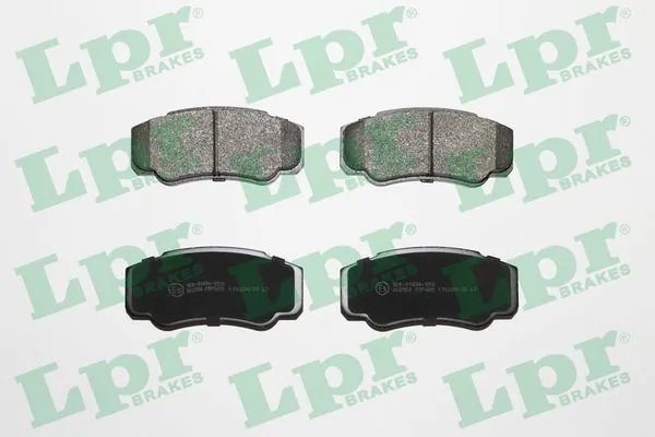 SET PLACUTE FRANA LPR 05P885 - Compatibil cu CITROEN, FIAT, PEUGEOT