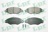 SET PLACUTE FRANA LPR 05P994 - Compatibil cu FORD