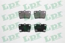 Set placute frana LPR 05P997