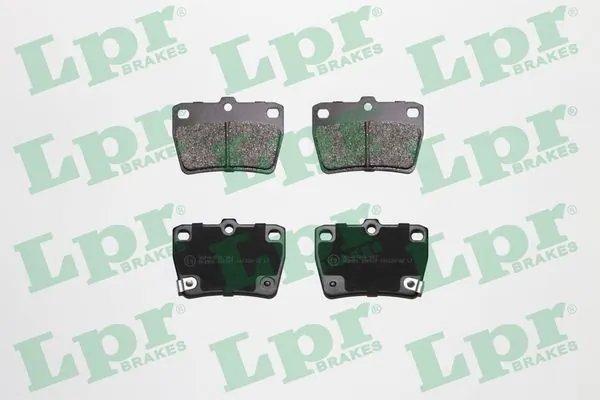 SET PLACUTE FRANA LPR 05P997 - Compatibil cu CHERY, DR, TOYOTA