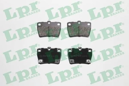 SET PLACUTE FRANA LPR 05P997 - Compatibil cu CHERY, DR, TOYOTA