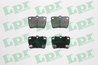 SET PLACUTE FRANA LPR 05P997 - Compatibil cu CHERY, DR, TOYOTA