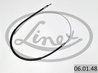 Cablu frana de mana Linex 06.01.48
