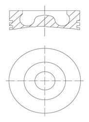 Piston MAHLE 061 PI 00110 000