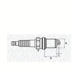Bujie Magneti Marelli 062000782304