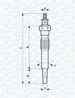Bujie incandescenta Magneti Marelli 062900092304