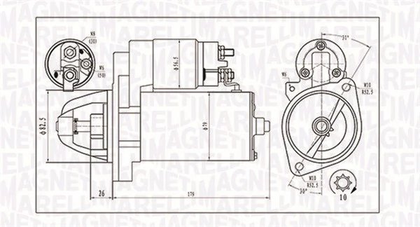 Electromotor Magneti Marelli 063721202010