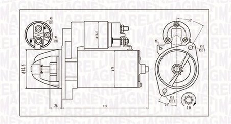 Electromotor Magneti Marelli 063721202010
