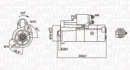 Electromotor Magneti Marelli 063721221010