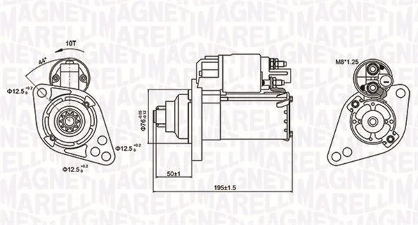 Electromotor Magneti Marelli 063721294010