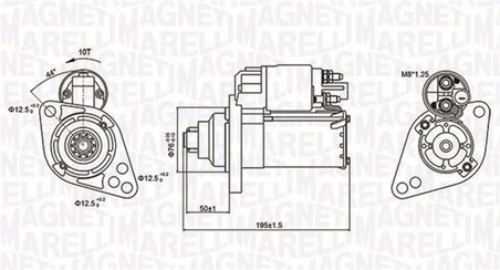 Electromotor Magneti Marelli 063721294010