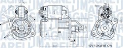 Electromotor Magneti Marelli 063721465010