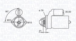 Electromotor Magneti Marelli 063721473010