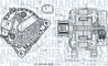ALTERNATOR MAGNETI MARELLI 063731545910 - Compatibil cu FORD