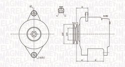 Alternator Magneti Marelli 063731615010