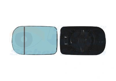 Sticla oglinda, oglinda retrovizoare exterioara Van Wezel 06