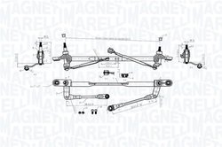 Legaturi stergator parbriz Magneti Marelli 064011002010