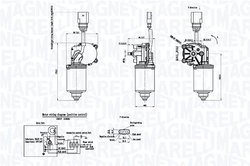 Motor stergator Magneti Marelli 064053012010
