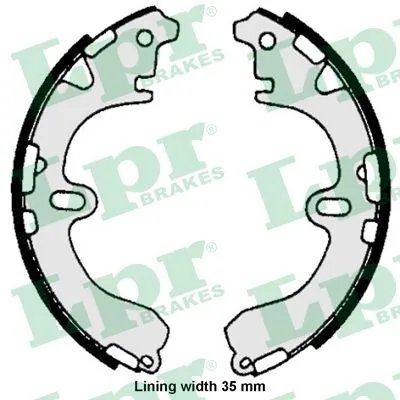 Set saboti frana LPR 06720