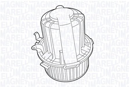 Ventilator habitaclu Magneti Marelli 069412710010