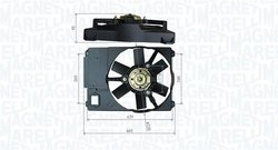 Ventilator radiator racire Magneti Marelli 069422800010