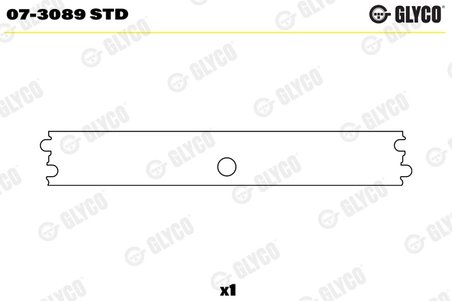Bucsa, culbutor Glyco 07-3089 STD