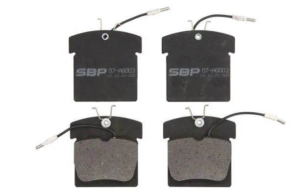 SET PLACUTE FRANA SBP 07-AG003 - Piesa auto compatibila cu mai multe marci