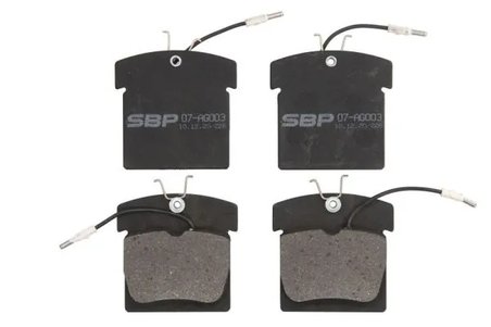 SET PLACUTE FRANA SBP 07-AG003 - Piesa auto compatibila cu mai multe marci