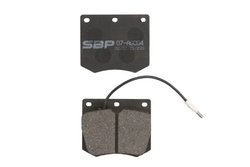 Set placute frana SBP 07-AG004
