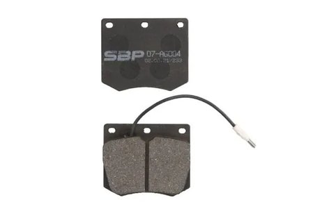 Set placute frana SBP 07-AG004