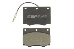 Set placute frana SBP 07-AG005