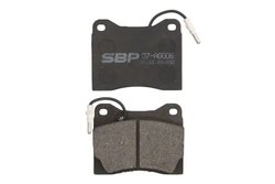 SET PLACUTE FRANA SBP 07-AG006 - Compatibil cu MERCEDES-BENZ