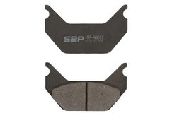 SET PLACUTE FRANA SBP 07-AG017 - Piesa auto compatibila cu mai multe marci