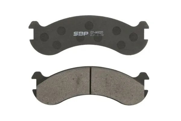SET PLACUTE FRANA SBP 07-AG020 - Piesa auto compatibila cu mai multe marci