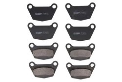 Set placute frana SBP 07-AG021
