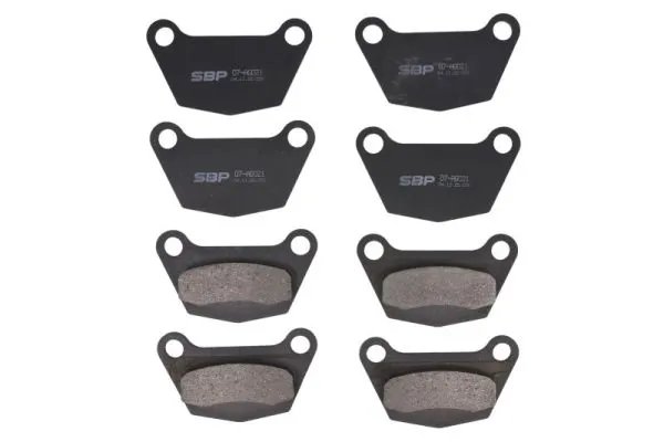 Set placute frana SBP 07-AG021