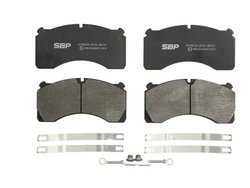 Set placute frana SBP 07-P29124