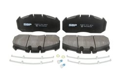 Set placute frana SBP 07-P29131
