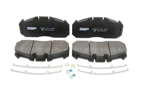 Set placute frana SBP 07-P29131