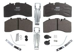 Set placute frana SBP 07-P29158
