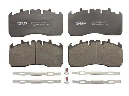 Set placute frana SBP 07-P29211