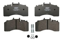 SET PLACUTE FRANA SBP 07-P29228 - Piesa auto compatibila cu mai multe marci