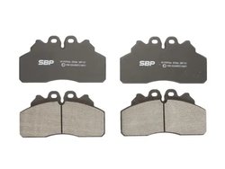 Set placute frana SBP 07-P29256
