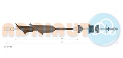 CABLU AMBREIAJ ADRIAUTO 07.0147 - Compatibil cu CITROEN