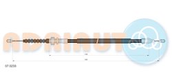 CABLU FRANA DE MANA ADRIAUTO 07.0233 - Compatibil cu CITROEN
