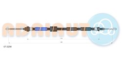 CABLU FRANA DE MANA ADRIAUTO 07.0258 - Compatibil cu CITROEN