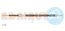 CABLU FRANA DE MANA ADRIAUTO 07.0269 - Compatibil cu CITROEN