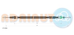 CABLU FRANA DE MANA ADRIAUTO 07.0294 - Compatibil cu CITROEN